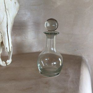 Vintage Handcut Crystal Glass Decanter / Carafe